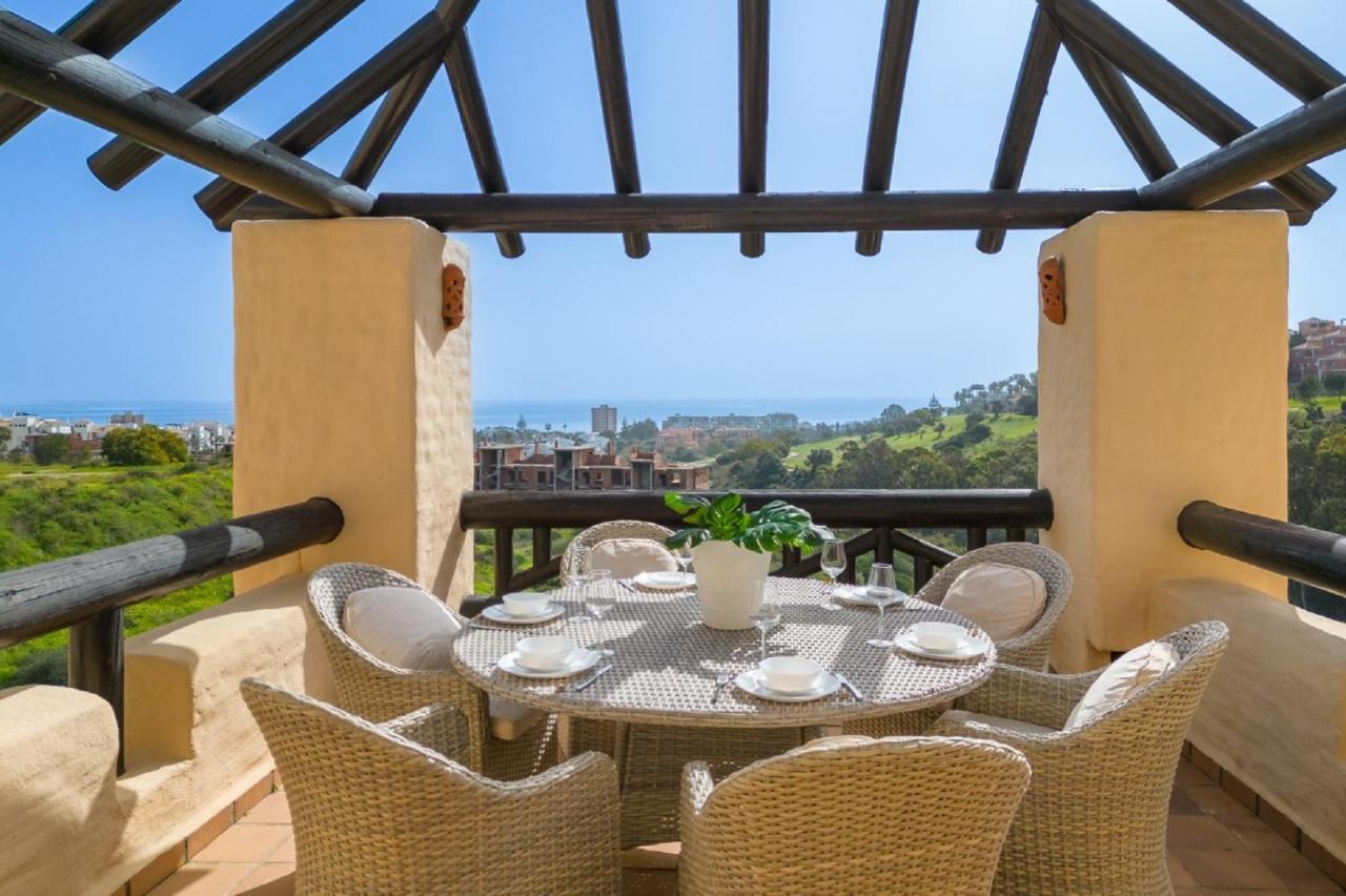 Apartamento 15 First Line Penthouse With Wonderful Seaview Near Duquesa Golf Manilva Andalucia Exterior foto