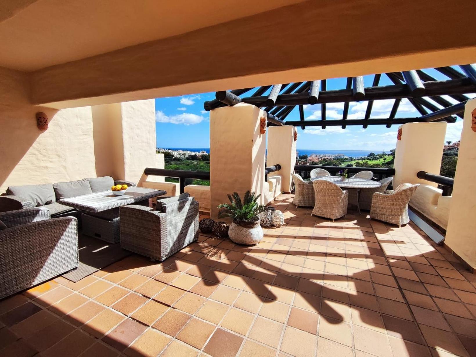Apartamento 15 First Line Penthouse With Wonderful Seaview Near Duquesa Golf Manilva Andalucia Exterior foto